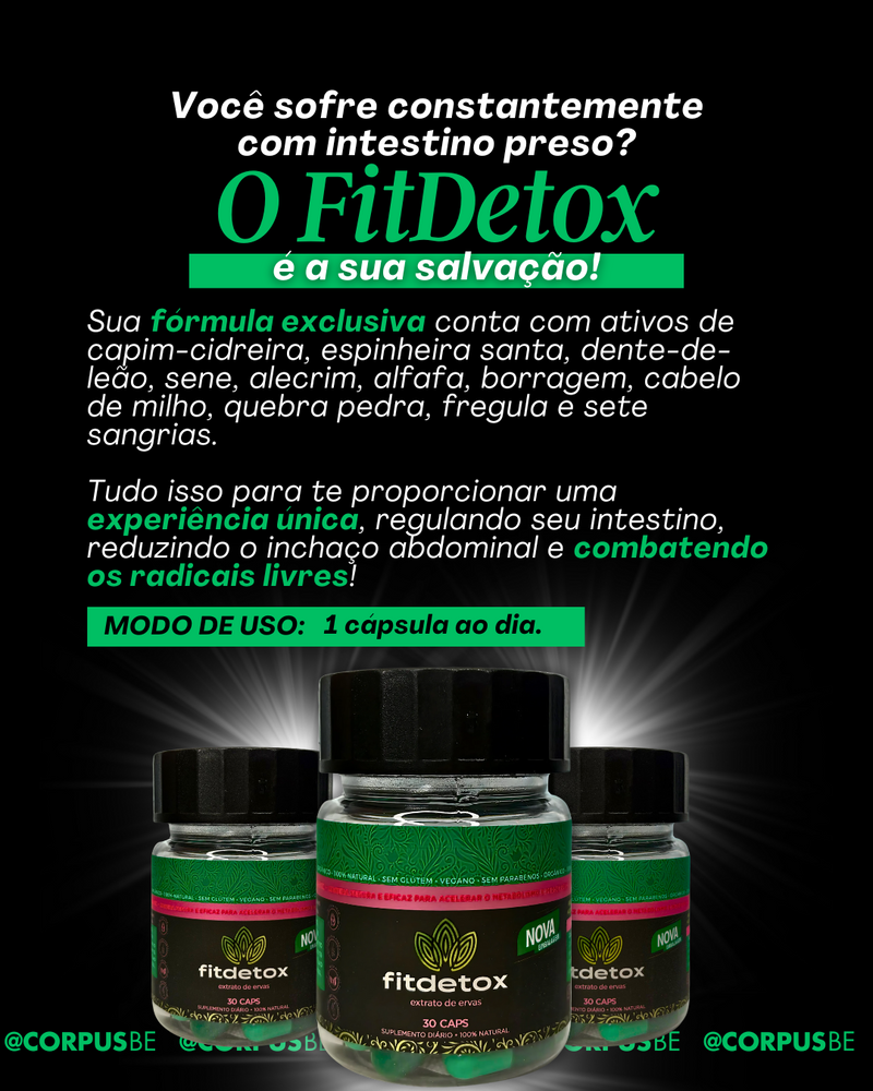 1 Fitmagry 1 FitDetox 1 TermoSec 1 Colágeno CorpusBe